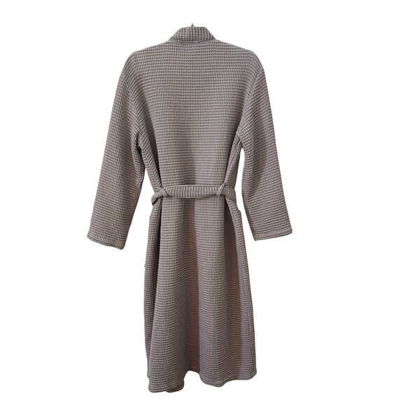 Quince Organic Turkish Waffle Robe in "Gray" Size Small - Picture 9 of 12